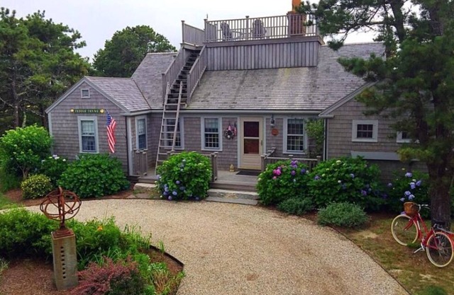 Unique Cisco Home w/Ocean Views, Widows Walk, Walkable to Beach