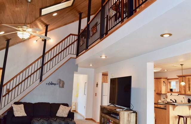 Unique home conveniently situated in the center of Pepin!