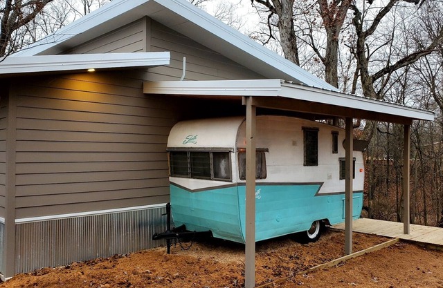 Unique home in the woods