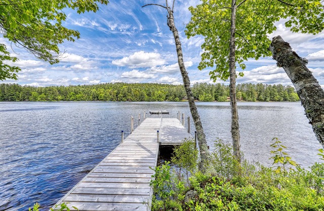 Unique Lakefront House with Sandy Beach and Dock - Sweeping Views