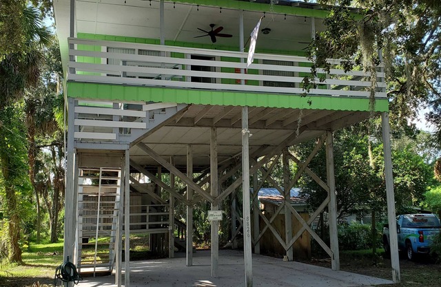 Unique Stilt Home on the Nature Coast - Enjoy the View of the Marsh