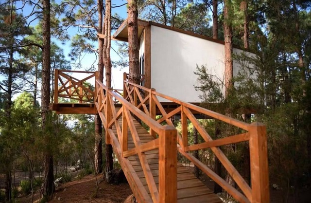 Unparalleled experience in a Hanging Casita with beautiful sea views