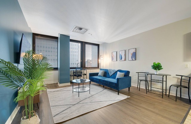 Upscale Charm | PREMIUM LOCATION | 24/7 Valet Gym Terrace Roku + 2 TVs!