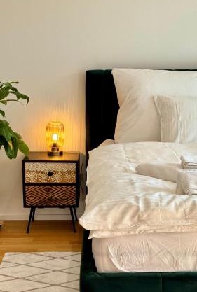 Urban studio with balcony