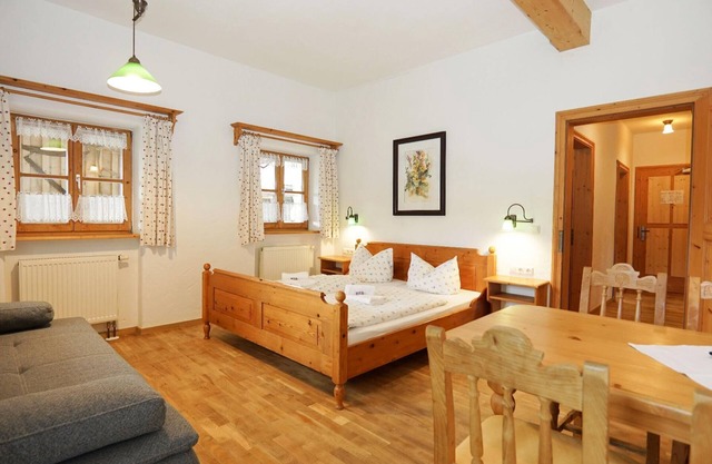 Vacation apartment "Innenhof" with terrace - feel good and relax in the Bavarian Forest