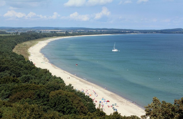 Vacation apartment with enchanting Bodden view not far from the Baltic Sea beach