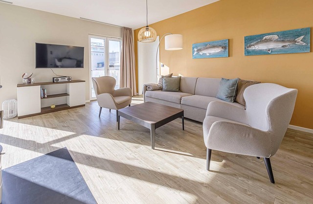 Vacation apartment summer suite between the Baltic Sea and the Bodden