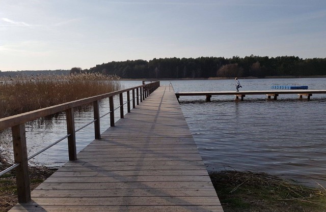 Vacation by the lake in beautiful natural Mecklenburg-Western Pomerania near the Baltic Sea