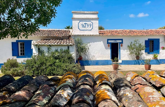 Vacation Home “Sesmarias Dos Nobres“ with private pool , terrace bar and lakes