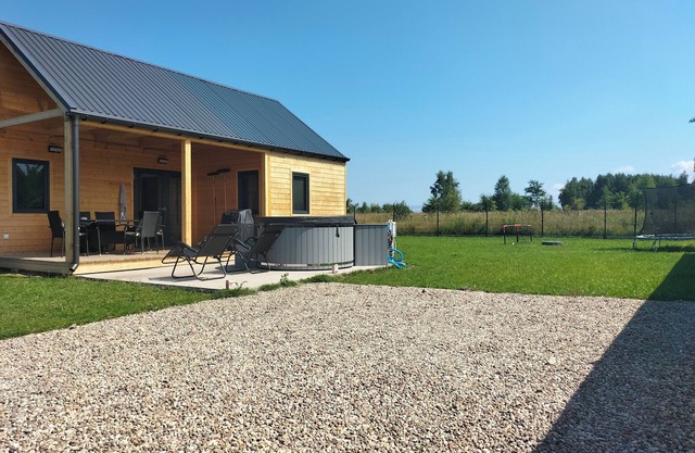 Vacation home Baltica polish Baltic Sea. Air conditioning and Jacuzzi, pet friendly