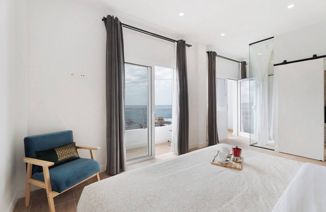 Vacation Home "Loft Punta del Hidalgo" with Sea View, Balcony & Wi-Fi