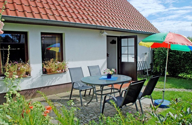 Vacation home in Lauterbach with terrace and tiled stove
