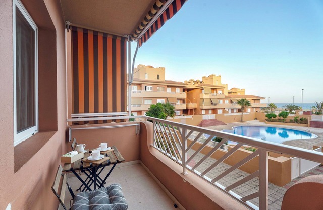 Vacation 'La Gomera' with Sea View, Shared Pool and Wi-Fi