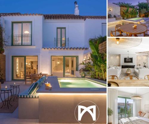 VACATION MARBELLA I Casa Savia, Private Heated Pool, Luxury interiors, 10min walk to the Beach