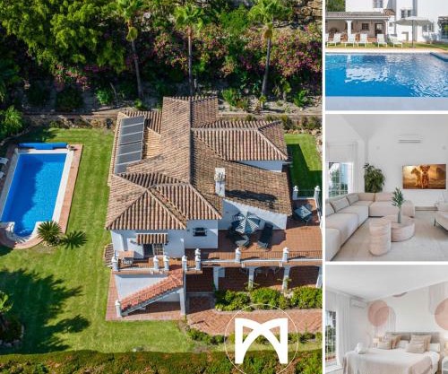 VACATION MARBELLA I Villa Faldo, Golf Valley, Private Pool, 24H Security, 10 min from the Marina