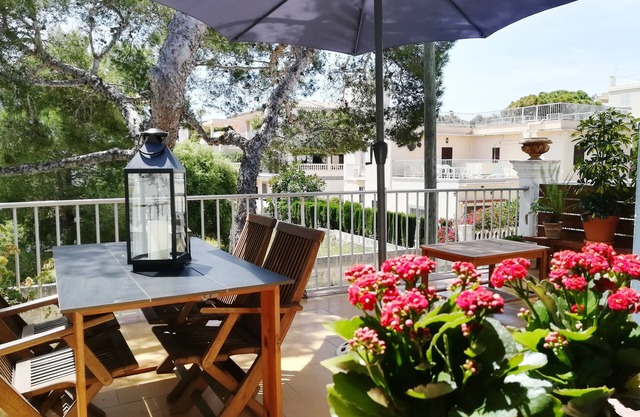 very close to the beach with outdoor terrace