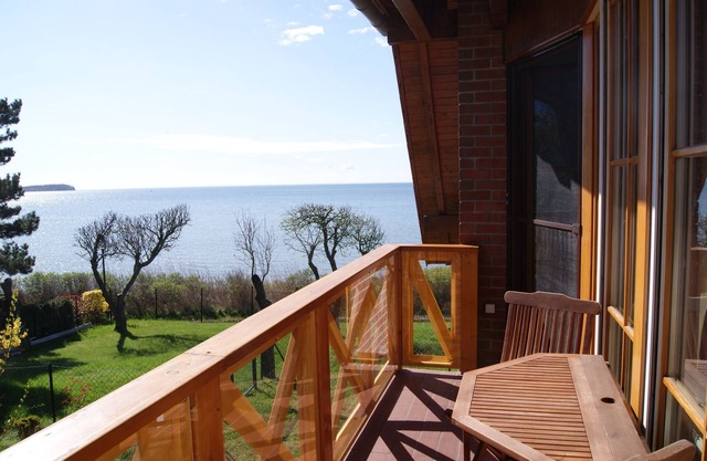 Very nice luxury home with complete view at the Baltic Sea and the island Vilm