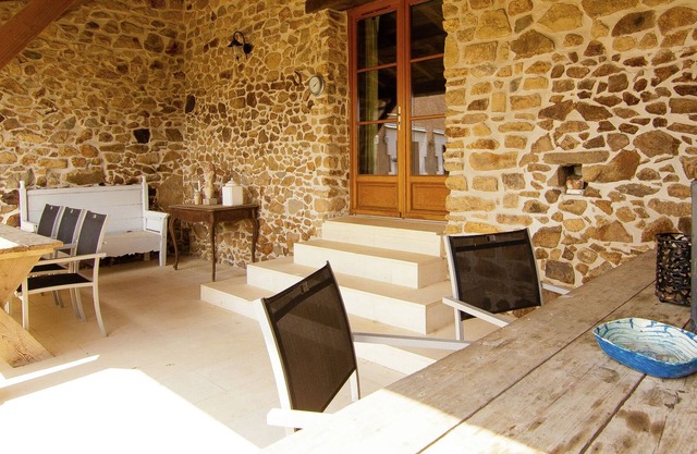 Very spacious and beautifully furnished home on a property with a heated pool.
