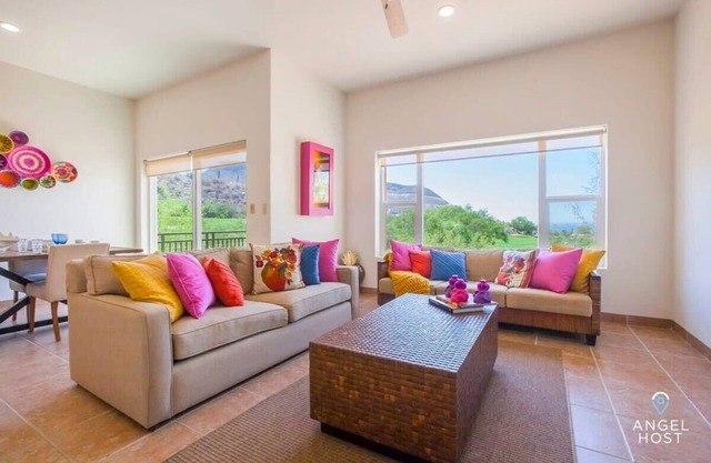 Vibrant Oceanview Home | Puerta Cortes | Golf Cart