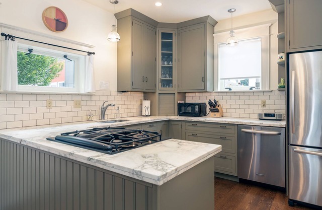 Victorian retreat on main floor of 1890s house in historic Ballard