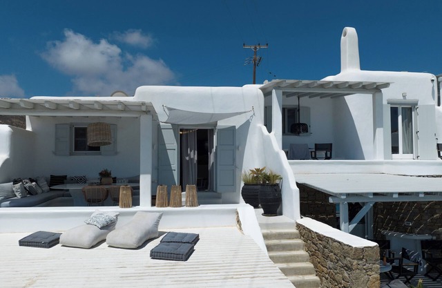 Villa 11.7 - A Chic 4-bedroom villa with WiFi, fitness room in lovely Mykonos