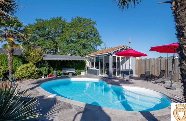 Villa 5 Pièces Avec Piscine Chauffée Privée à 6 mn des Mouettes et Parée Préneau