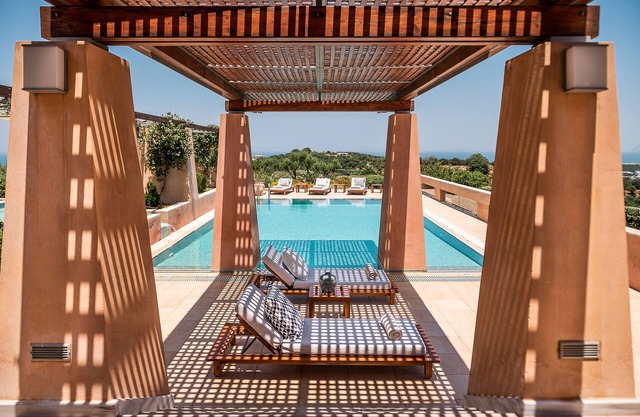 Villa AnnaNiko - Luxury - Amazing views - Spacious Heated Pools - Hot tube