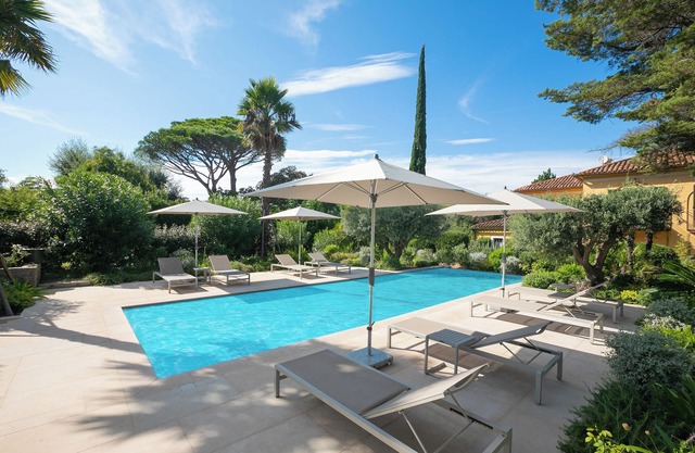 Villa Azzurra Front Beach, Gassin, France