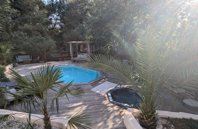 Villa corner of paradise house with swimming pool