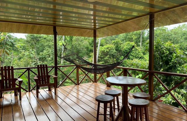 Villa with primary forest view