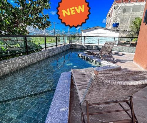 Villa Del Porto - Flat 106, à 70m da Praia!