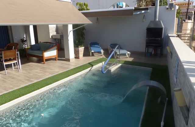 Villa private pool sea view 5 min walk, air conditioning, handicapped access 1 to 7P+2optional