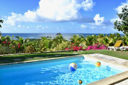 Villa Guadeloupe Saint François Accès Mer Piscine IGUANA BAY - Villa Zagadi