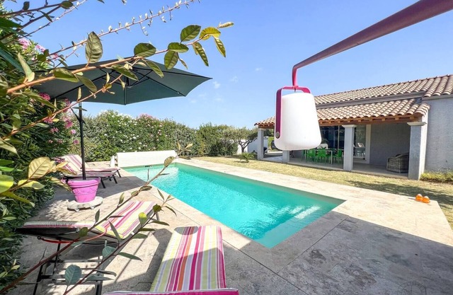 Villa Harmonie-8min from Uzès Clim & pool -Blauzac