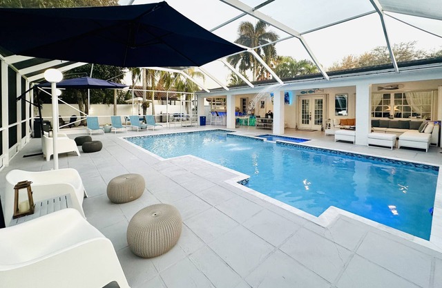 Villa in Miami with Heated Pool & Salt System