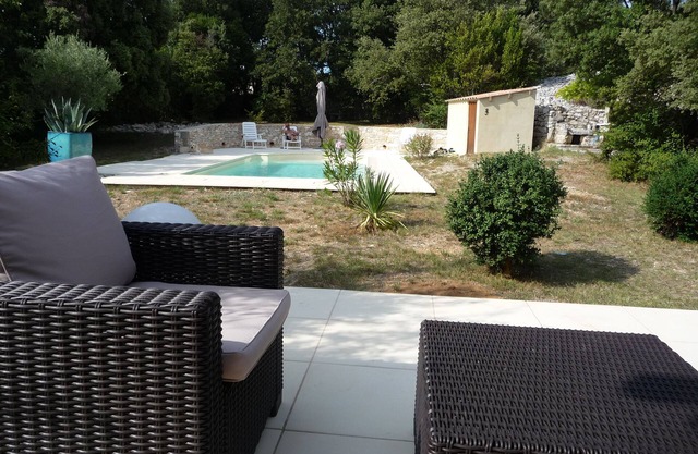 Villa in Orgnac l'Aven with private pool and panoramic view of the Cévennes mountains