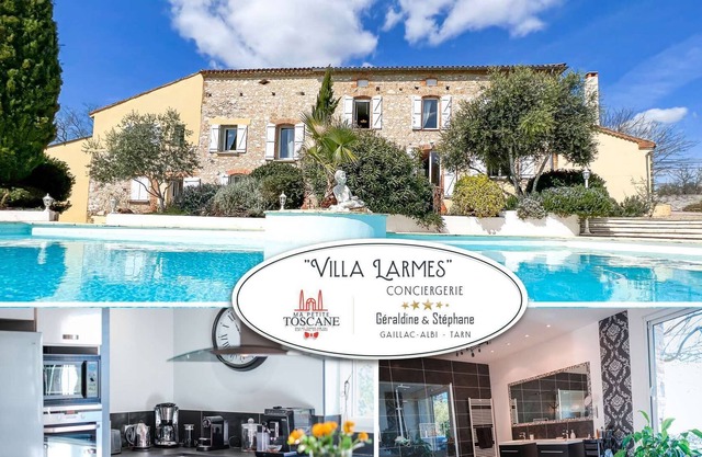 Villa Larmès - Swimming pool - Spa - Gym