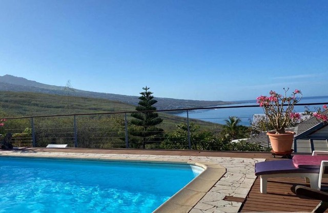 Villa leu Mascareigne piscine vue mer