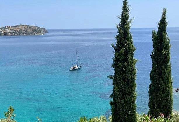 Villa Nafsika stunning view on the Aegean Sea