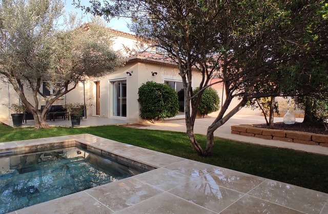 Villa near Pont du Gard and Uzes located in Collias