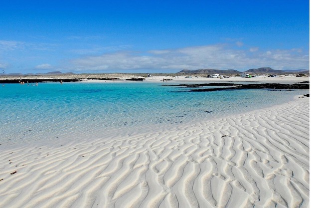 Villa oceanfront beaches El Cotillo 100 meters, natural paradise