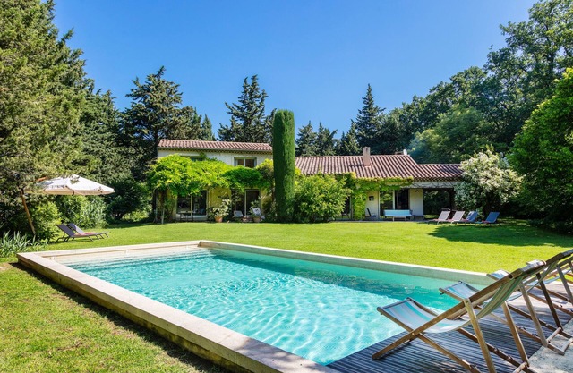 Villa Oustal Park 4500 m2 Heated swimming pool Near Ventoux Via Venaissia