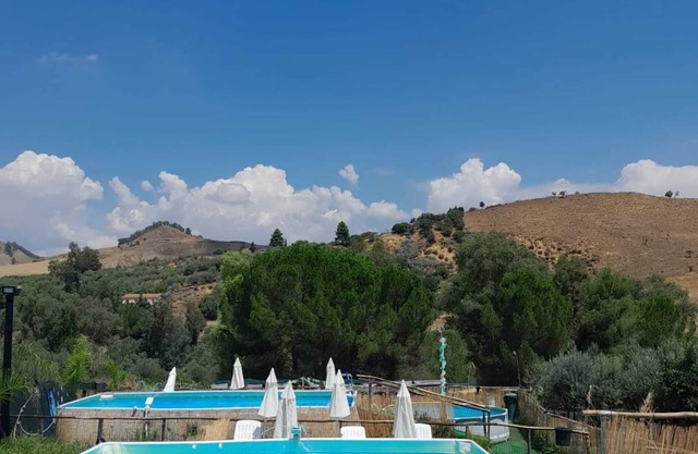 Villa "Parco Morello Piano Terra" with Mountain View, Pool & Wi-Fi