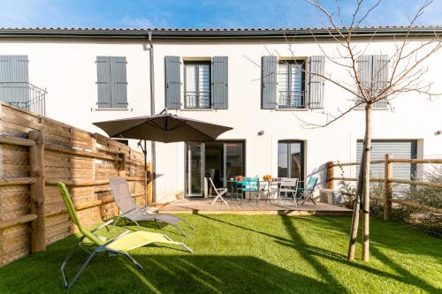 Villa Paulina, cœur village, à 5 min de la plage