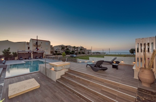 Villa Poseidon - 4 bedroom beachfront villa