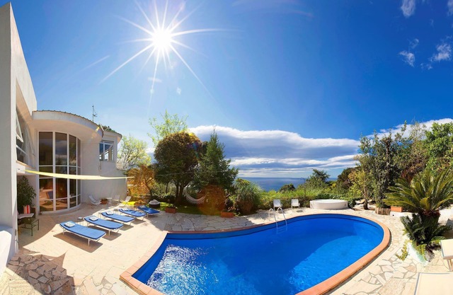 Villa, private pool and sea views in Amalfi Coast, Campania, Italy