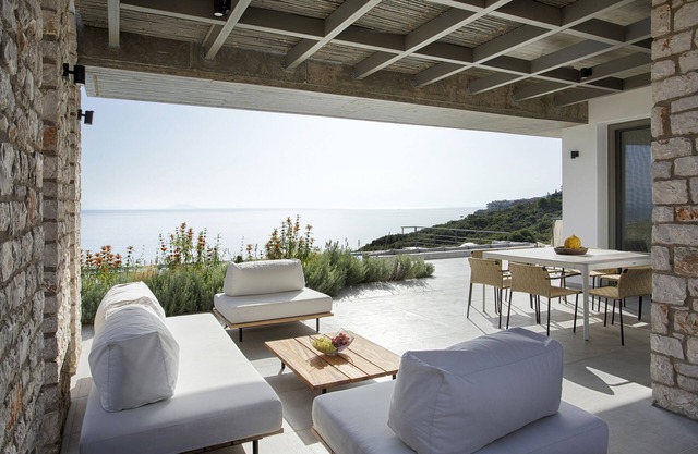 Villa Rosemary, a clear-cut design seafront villa close to Nafplio!