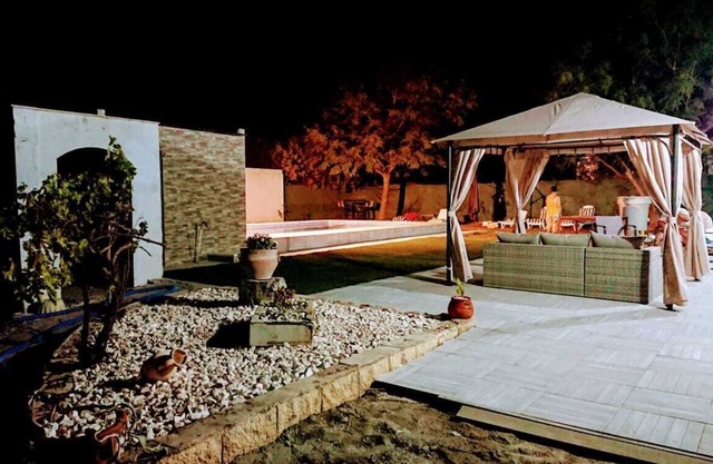 Villa Roxane terrace, garden
