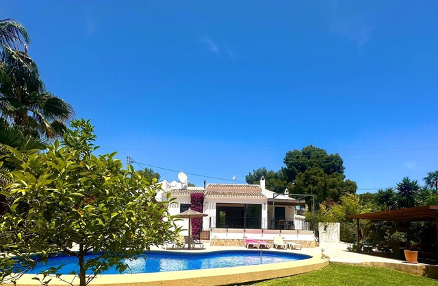 villa with huge private pool 12x8 near the sea cala del Portitxol - 6p