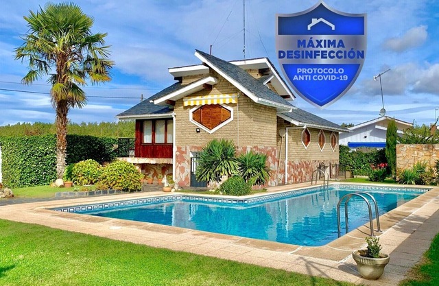 Villa with private pool - La Casita del Tera